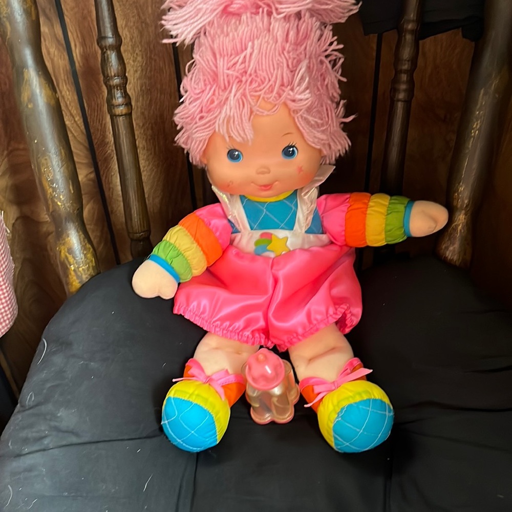 Vintage hallmark rainbow bright doll.